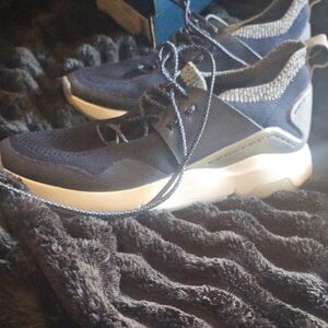 Cole Haan Navy and White Athletic Shoes